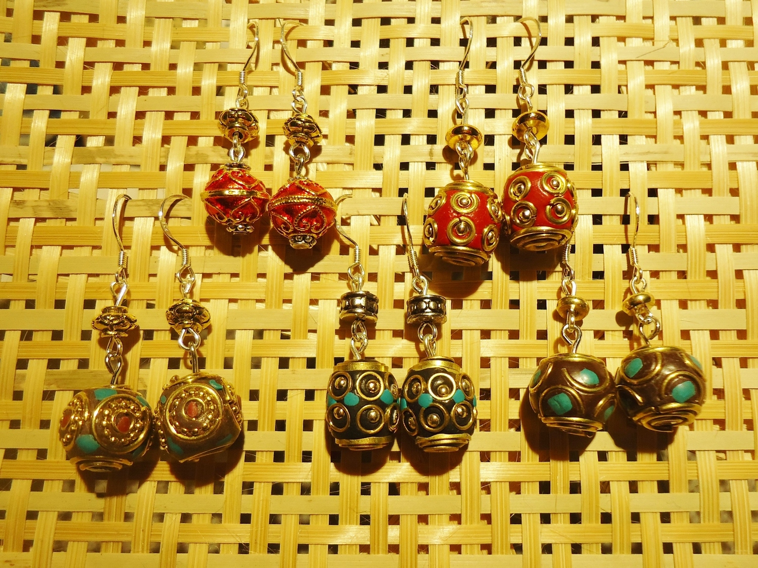Earrings by Mary of Dongxiang