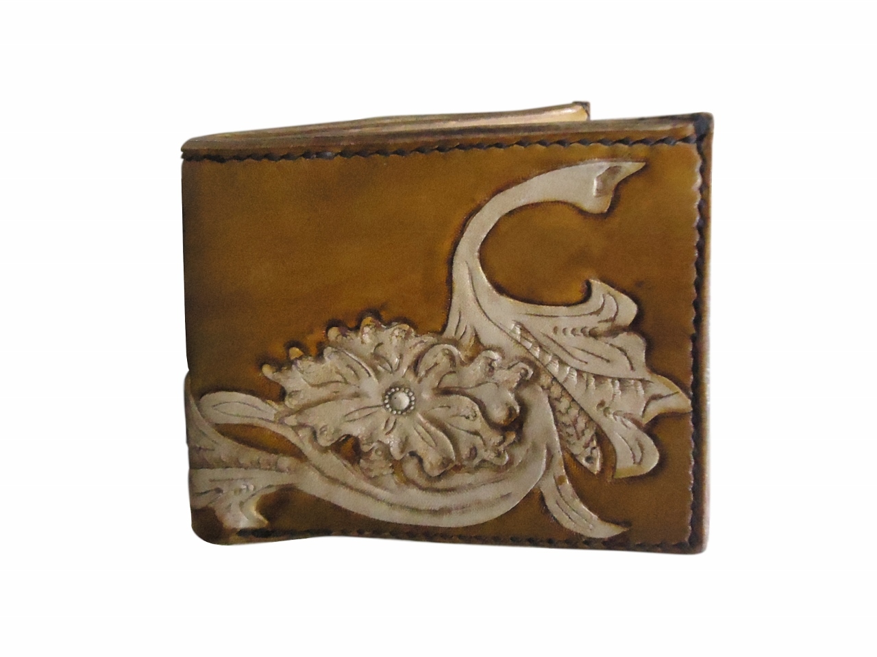 Thanksgiving Leather Wallet by Yang (special price)