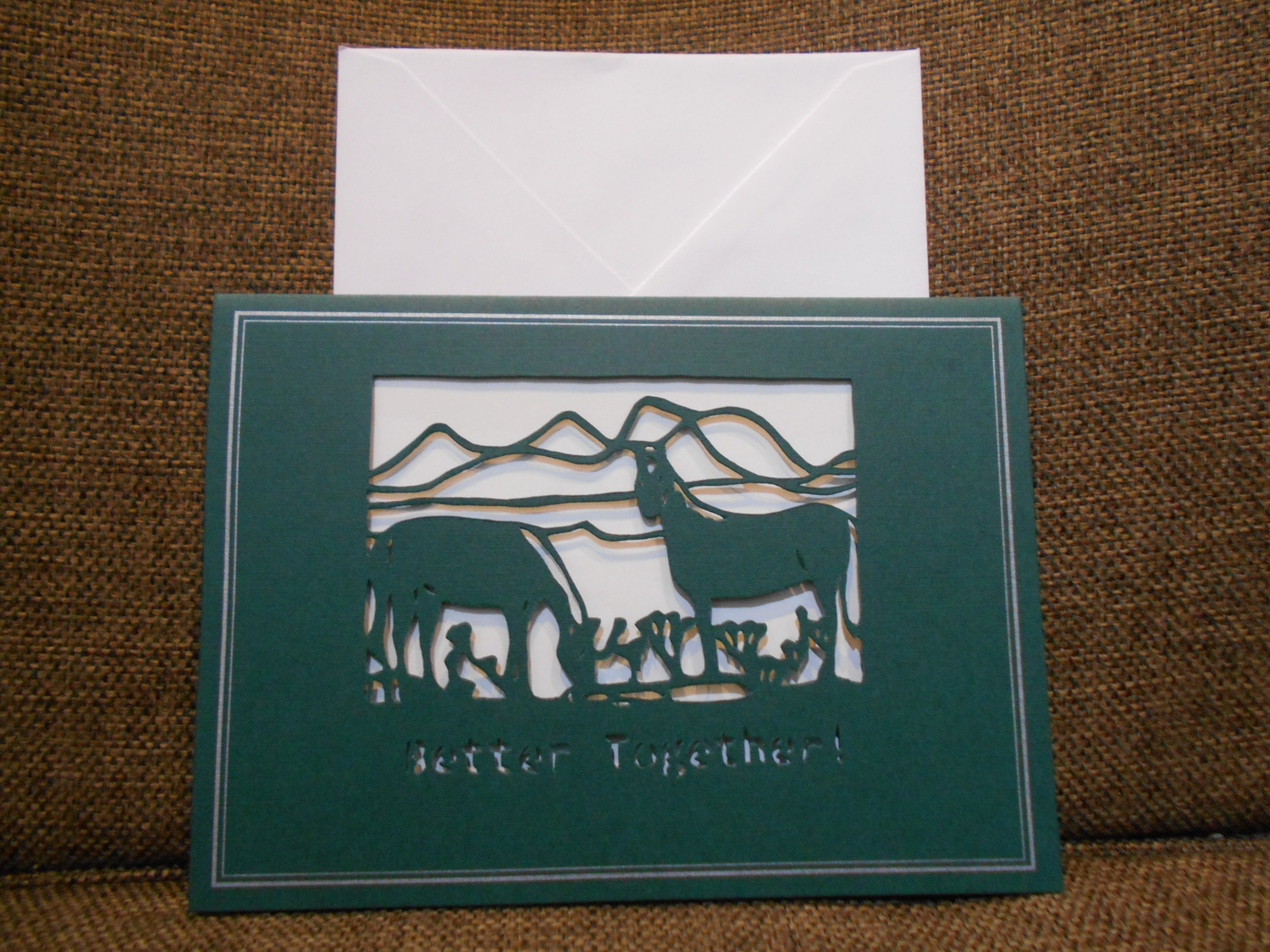 <p>Evergreen Better Together Card&nbsp;</p>